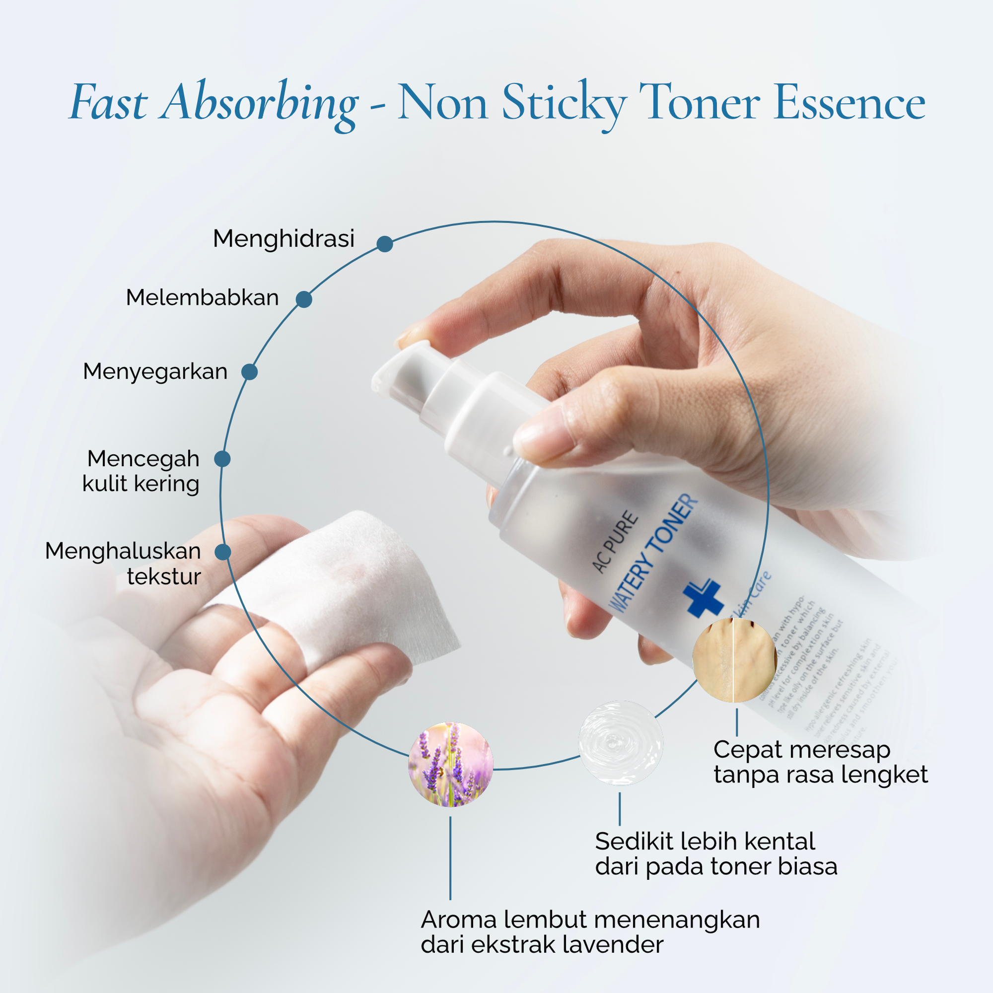 AC PURE WATERY TONER 150ML - Image 6